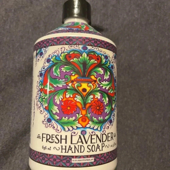 DeRuta Fresco Lavender Verbena Hand soap -21.5 fl oz H&B Co. - Picture 2 of 5